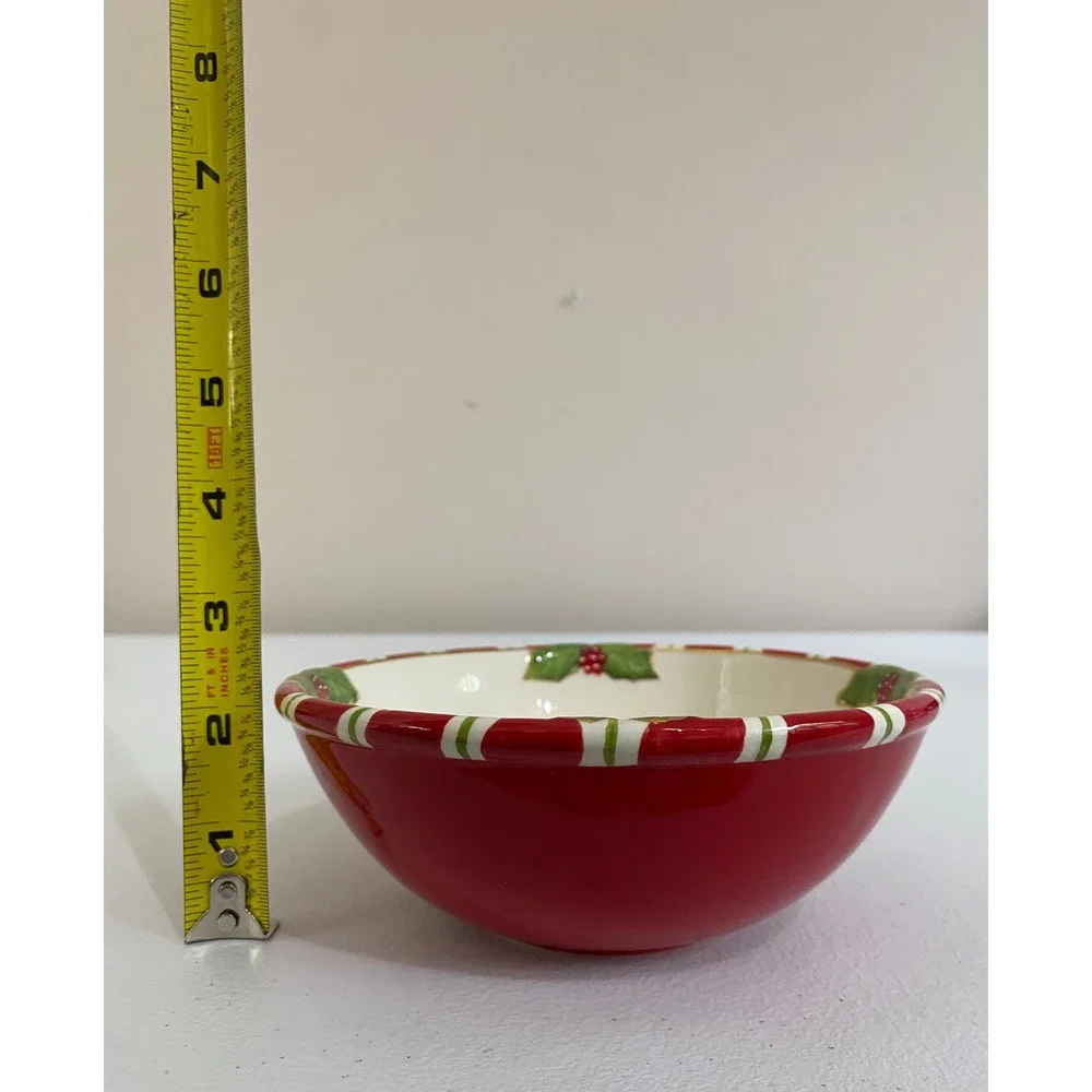 Christopher Radko Home for the Holidays Letters to Santa Cereal‎ Bowl